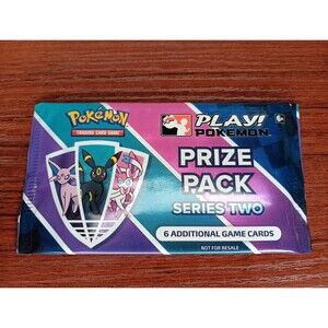 Play! Pokemon Prize Pack Series Two Factory Sealed Booster Pack